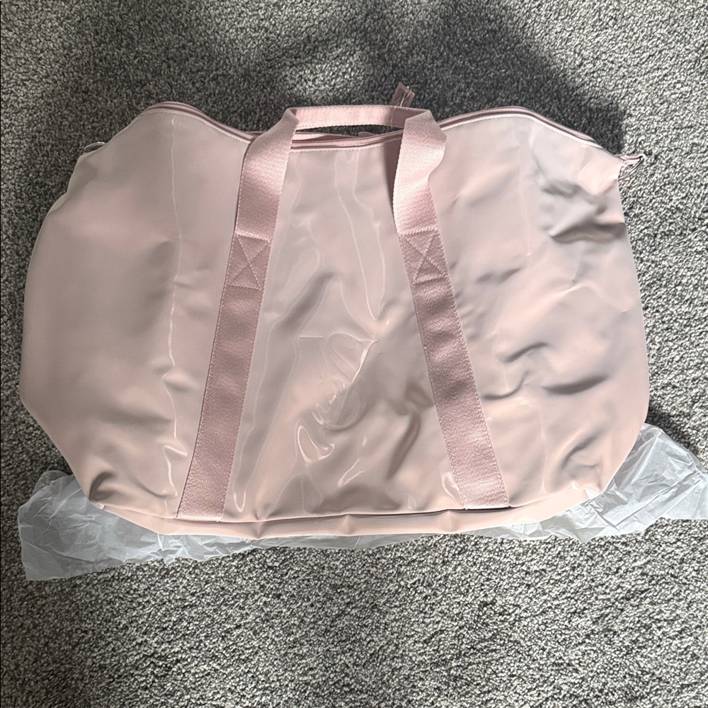 NWT Victoria Secret Everyday Blush Pink Vinyl Tote Bag